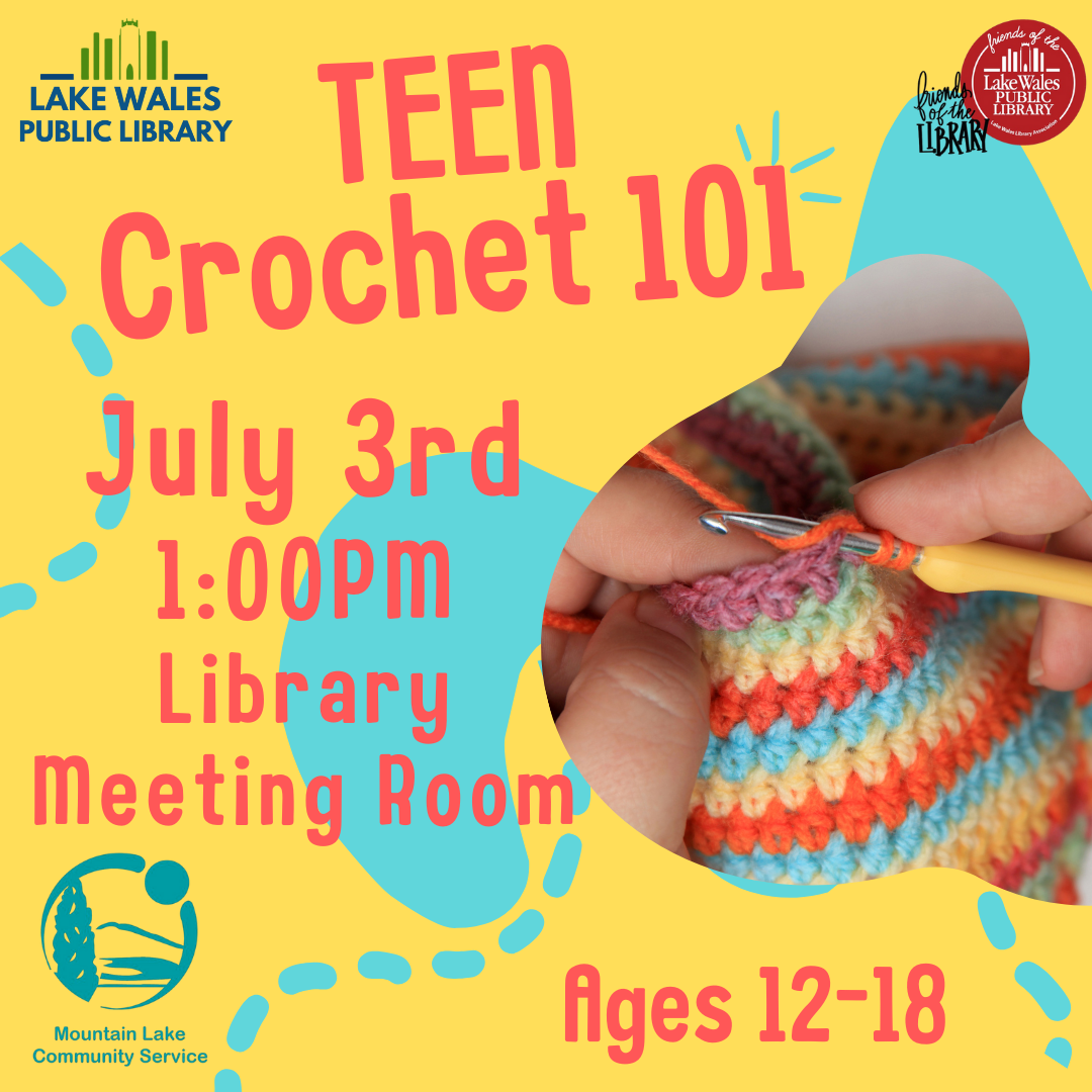 Teen Crochet 101 Summer 2025