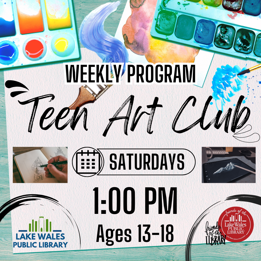Teen Art Club Summer 2025