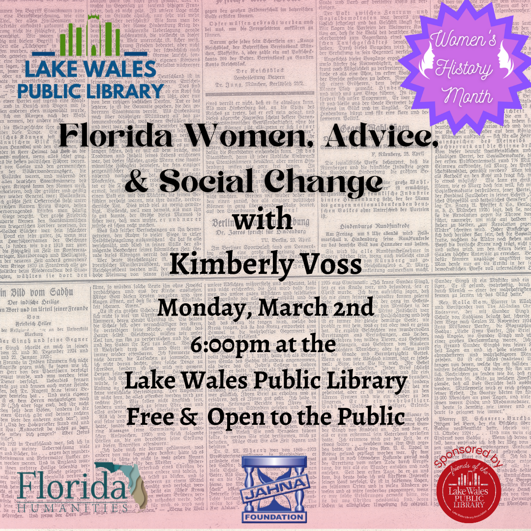 March Speaker Voss 2026