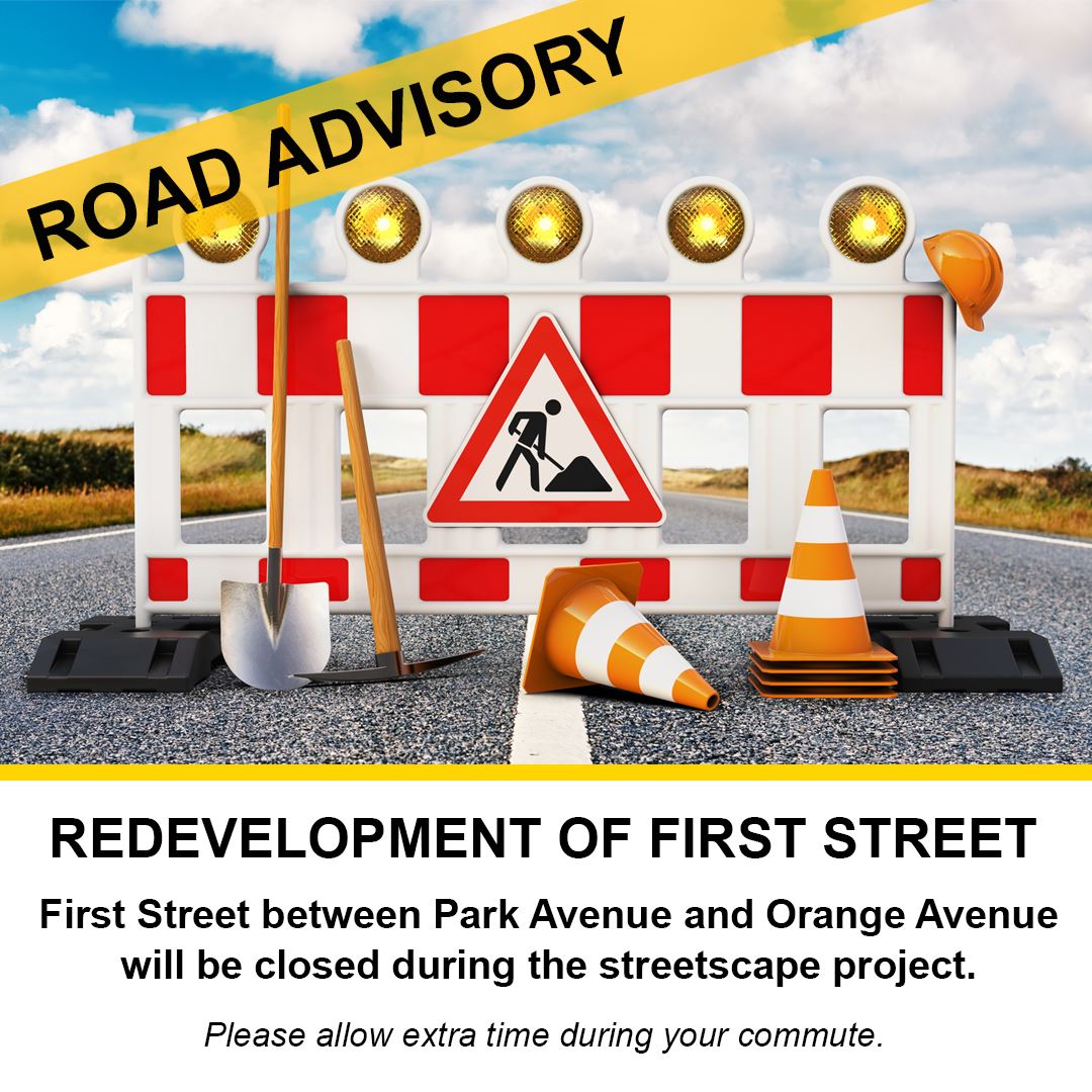 Road Advisory_First Street_022326