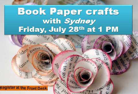 July Book Paper Crafts