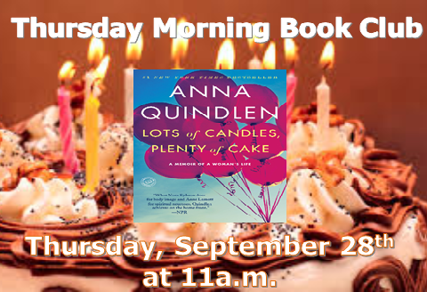 September Thursday Morning Book Club