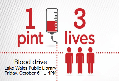 October Blood drive