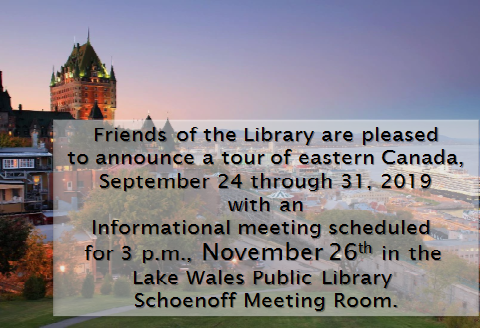 Canada Tour Info Meeting