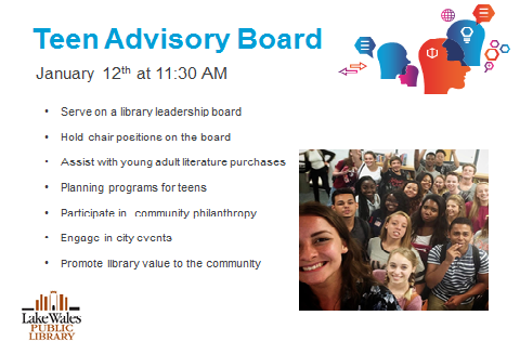 Teen January Advisory Board