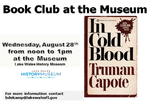August Museum Book Club