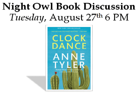 August Night Owl Book Club