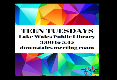 September Teen Tuesdays