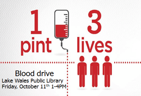 October Blood drive
