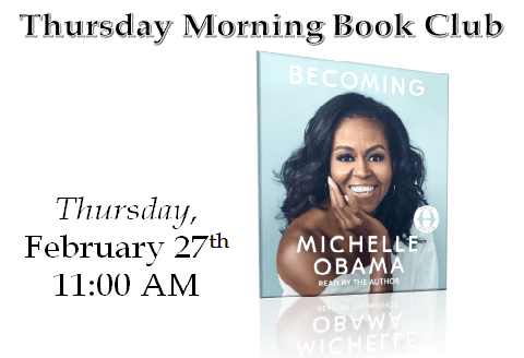 February Thursday Morning Book club