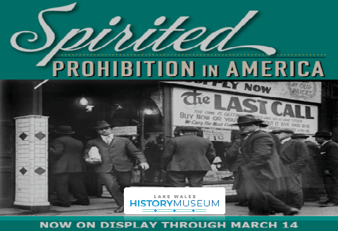 Prohibition Exhibit at the Museum