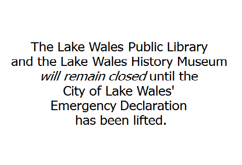 Library closed march 23 2020