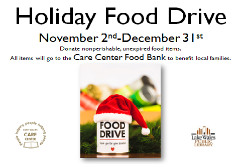 holiday food drive 2020