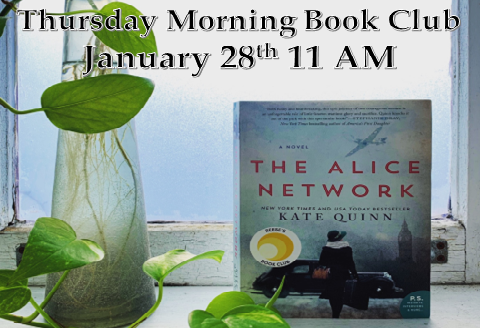 January 2021 Thursday morning Book Discussion