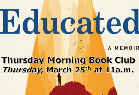 March Thursday Morning Book Discussion