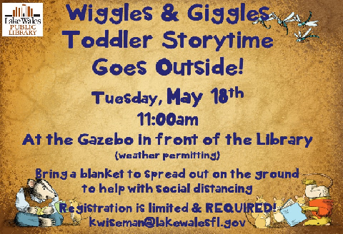 Wiggles and giggles outside