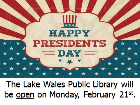 Presidents Day open