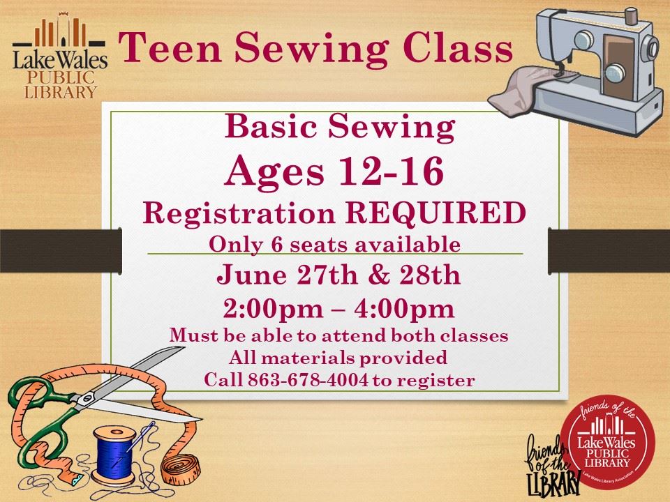 Sewing Class teen 22