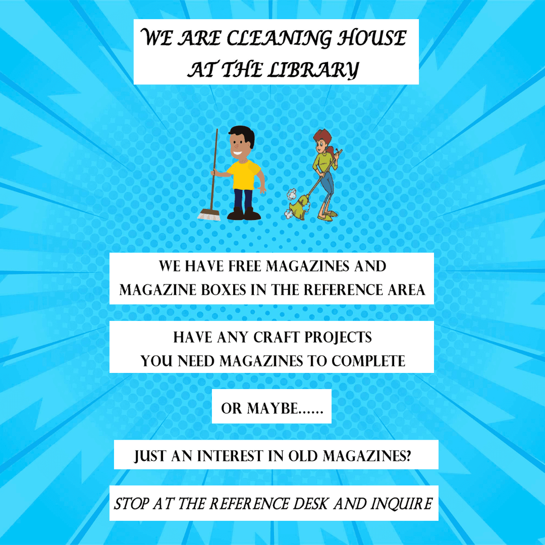 we are giving away free magazines and boxes in text and images