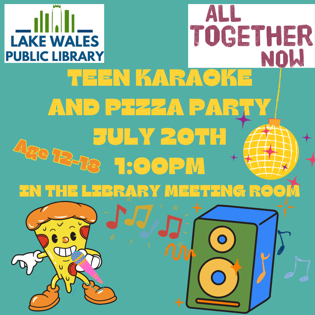 Teen Karaoke Pizza Party (Instagram Post (Square))